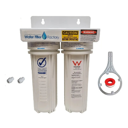 Coffee Machine Twin Water Filter + PRV + QF Connectors + Filters Scale CM2-GKMB