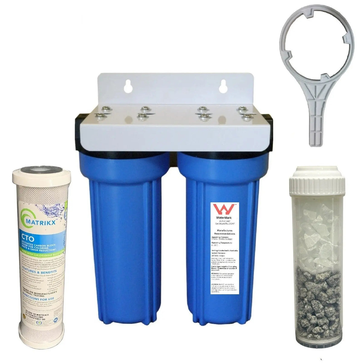 Hot Water Boiler Heater Polyphosphate Limescale Filter Calcium Scale Filters