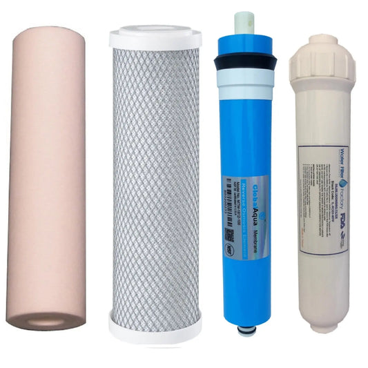 Aquarium Fish Reverse Osmosis Water Filters 100GPD RO Membrane + RODI Filter PRO
