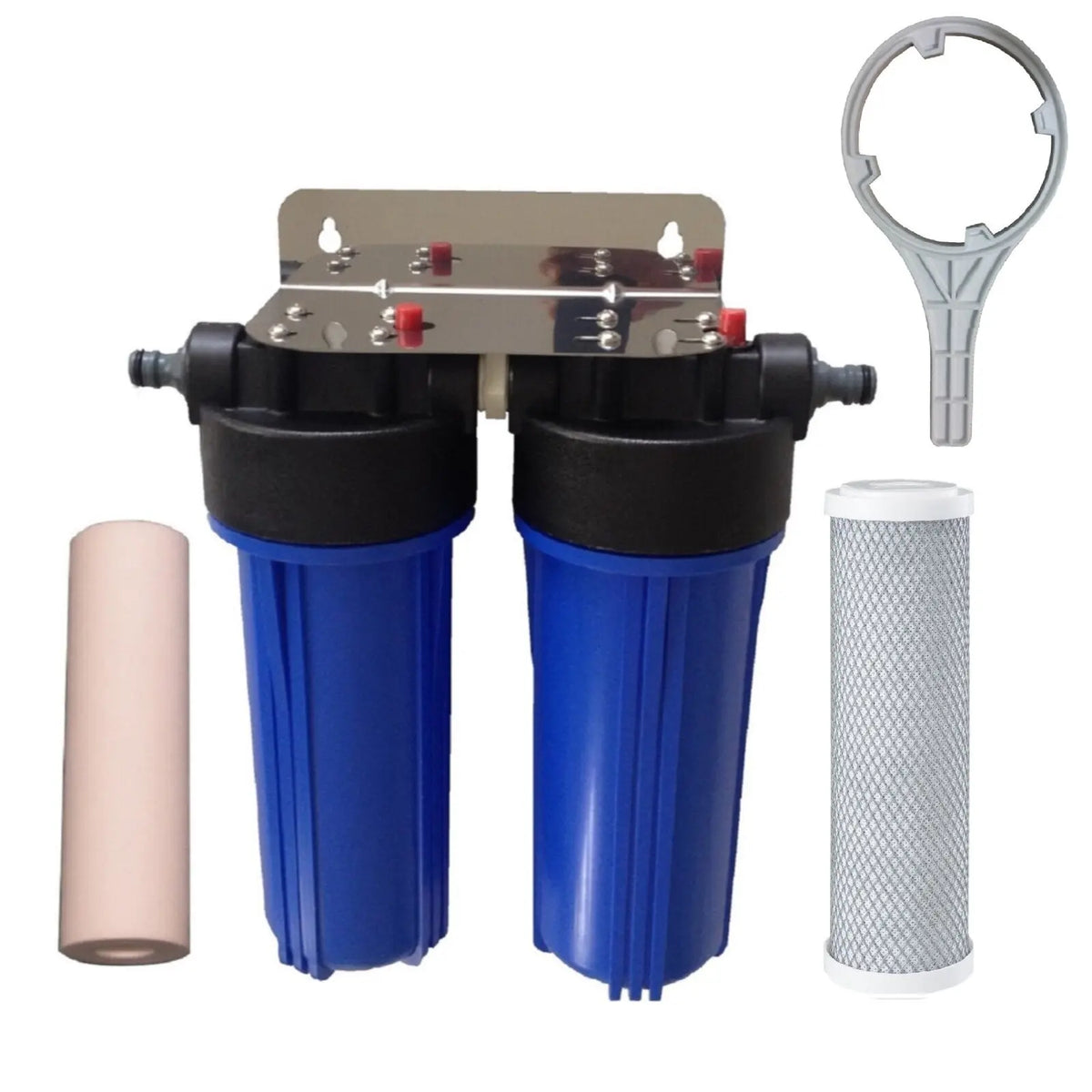 Caravan Water Filter + Outdoor + Camp | 1uM Spun + 5uM Carbon Filters CVL-S1C5