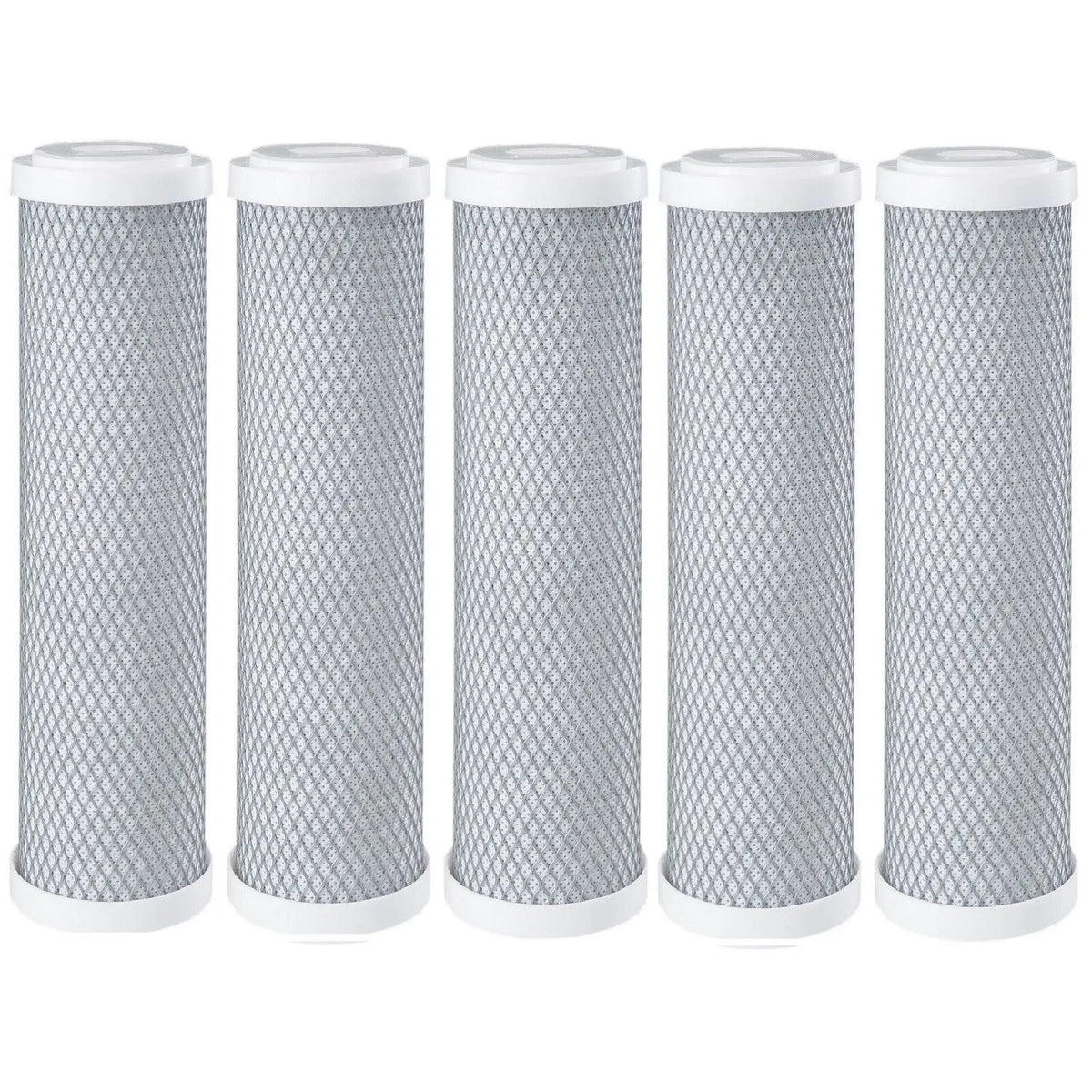5x Carbon Block Filters Activated Coconut Shell Chlorine Water Filters CBC-10