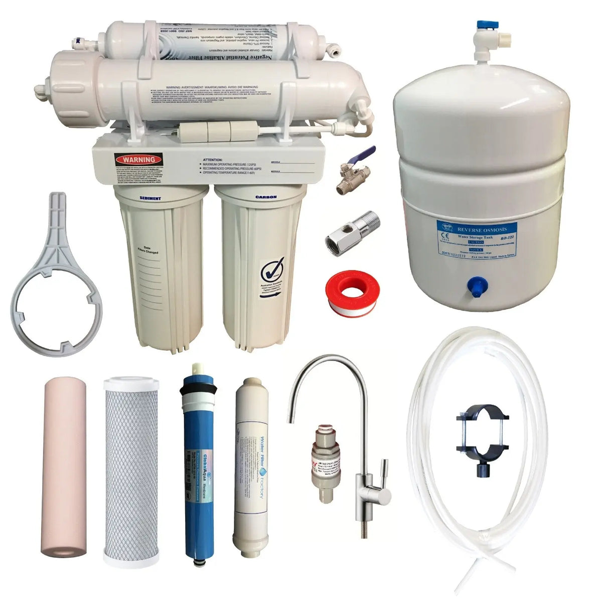 RO Water Filters Reverse Osmosis + Alkalizing Filter = Alkali + Alkaline RON-4-A