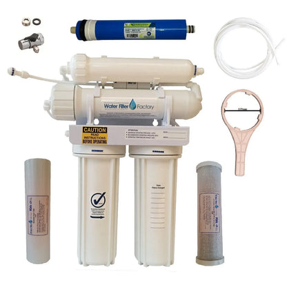 Fish Tanks Reverse Osmosis Water Filters | RO DI Filter PRO-4-D 100GPD + DIVERT