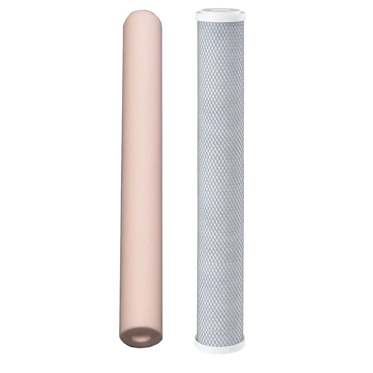 BS-SC 20"x2.5"BB Blue Slim Water Filter Cartridges | Particle + Carbon Filters