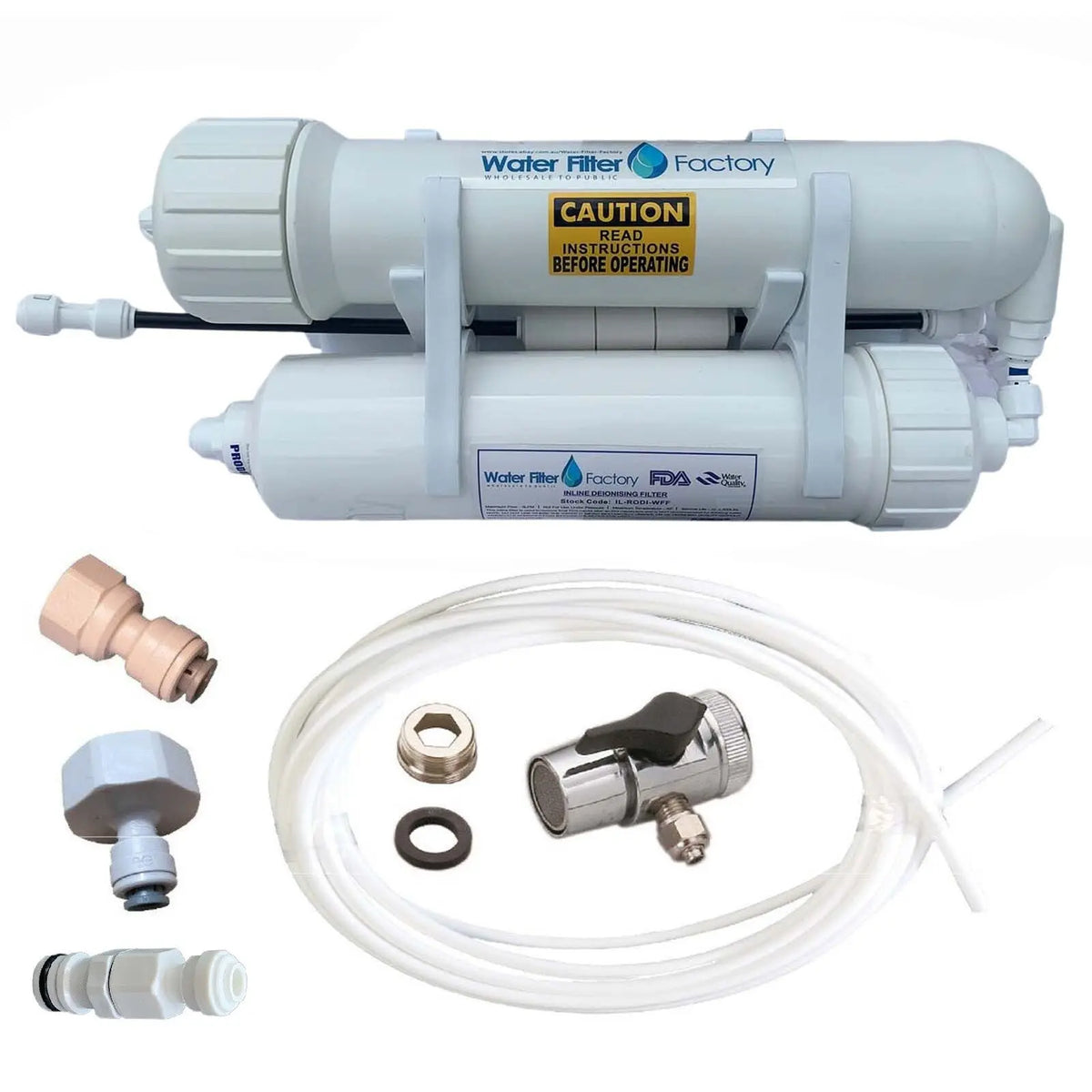 150GPD Beer Brew Brewing Reverse Osmosis RODI Water JUMBO RO DI Filter HRO3-DJ