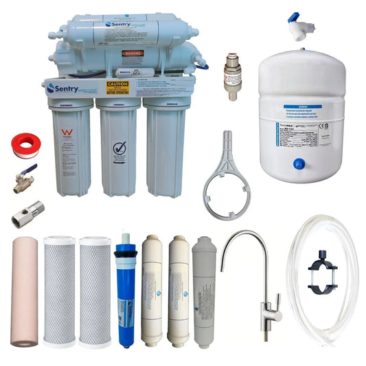 Reverse Osmosis Alkalising Water Filter 7-Stage RO Membranes Filters RON-7-MAN