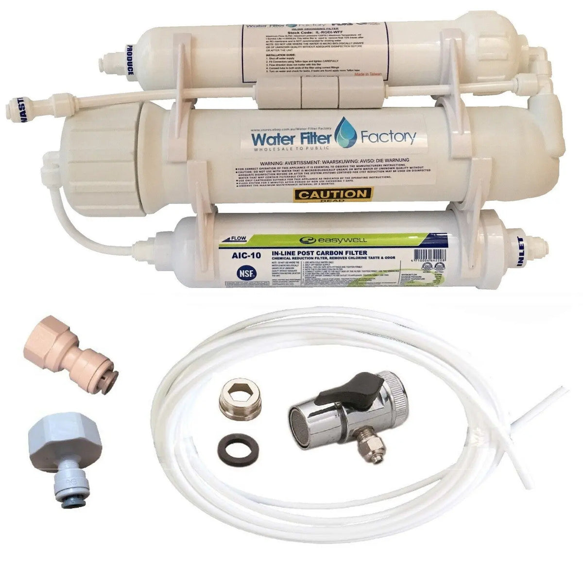 Brew Beer Brewing Reverse Osmosis RODI Water Filters RO DI Filter HRO3-D + ALL