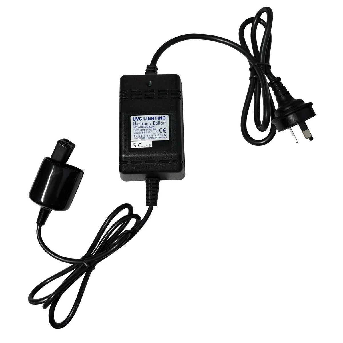 UV Ballast | Transformers 14w Ultraviolet Lamp Transformer | To Fit 4-Pin Lamps