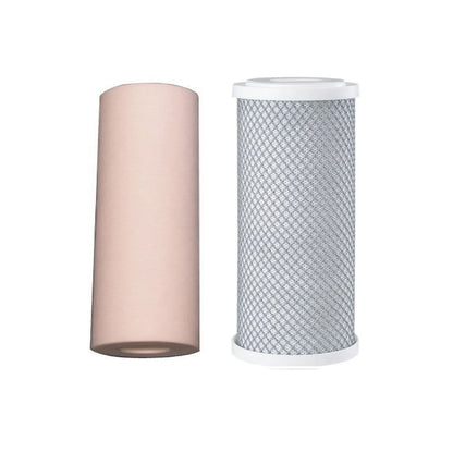 10"x4.5" Big Blue Tank Water Cartridge Filters | Sediment + Carbon Block Filter