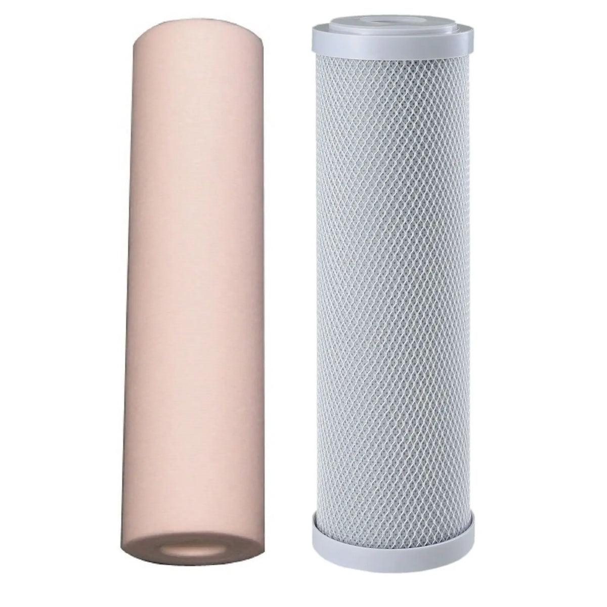20"x4.5" Spun + Anti Bacterial Silver Infused Tank Carbon Block Water Filters