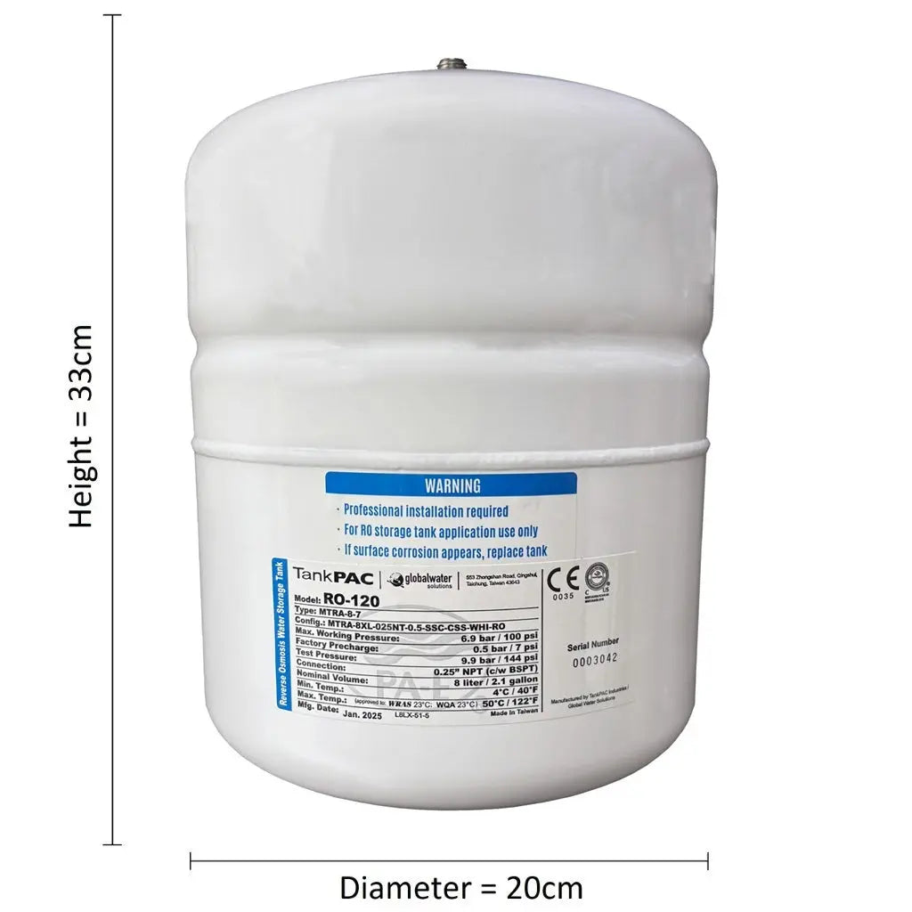 Premium Reverse Osmosis Filter + Water Purifier FilmTec RO Membrane URO4-G Sentry Water Filters
