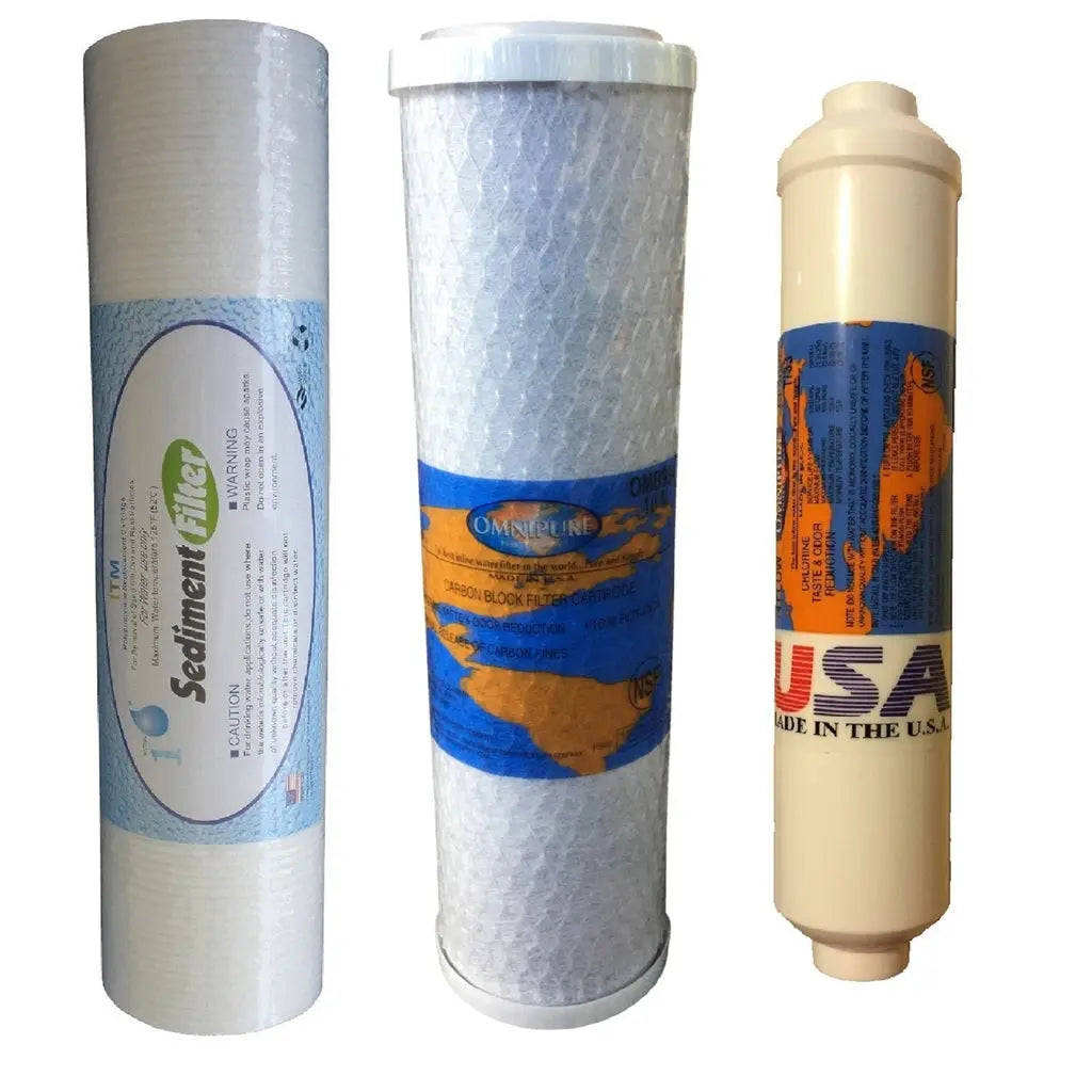 URO-4+5-G Reverse Osmosis USA Water Filter + DuPont FilmTec RO Membrane Filters Sentry Water Filters + Reverse Osmosis