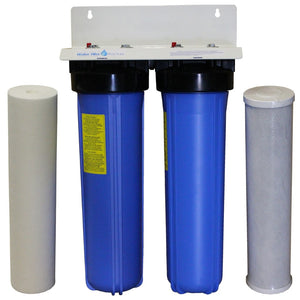 BB big blue twin 20x4.5 tank water filter sediment carbon