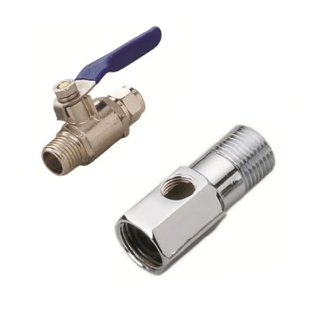 Water Filter Inlet Steel Insert + Ball Valve Tap To 6mm Tube – Sentry ...