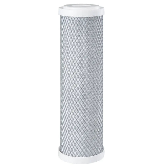 Filter 1x coconut shell carbon flouride heavy metals chlorine chemicals filter