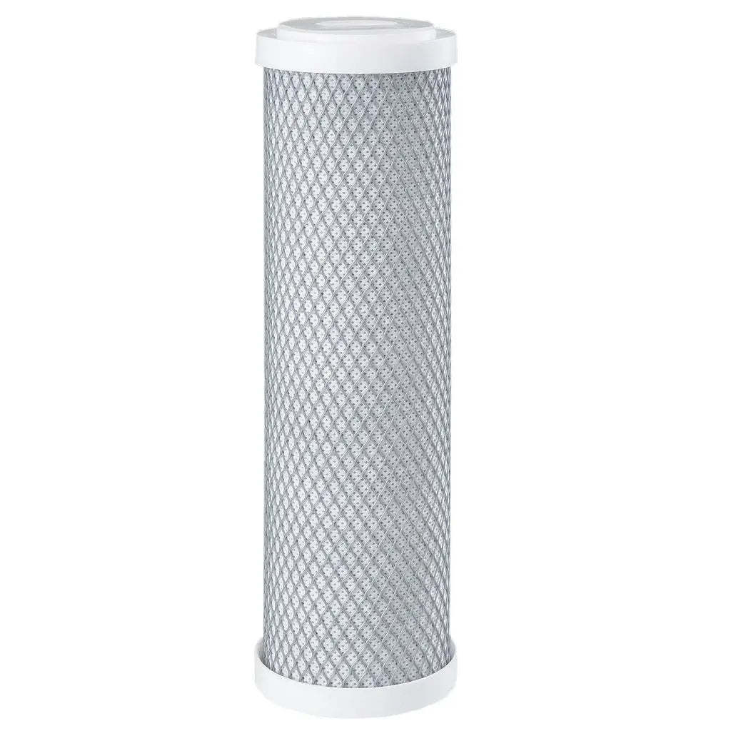 Filter 1x coconut shell carbon flouride heavy metals chlorine chemicals filter