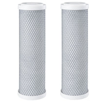 Load image into Gallery viewer, 2x 10&quot;x2.5&quot; coconut shell activated carbon block CBC filters