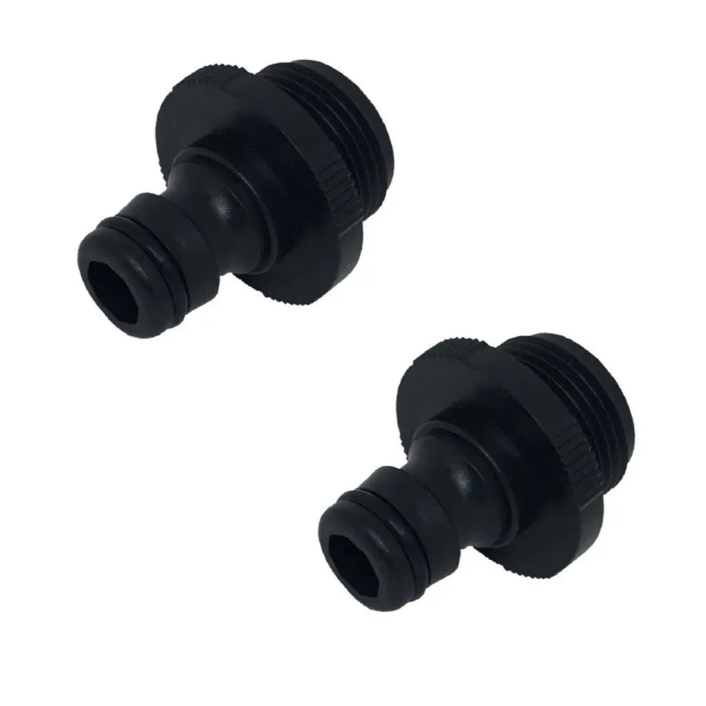 Garden hose clip 3/4" to hose 2x