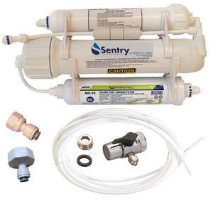 HRO-3-D Portable RO filter entry reverse osmosis water filters both