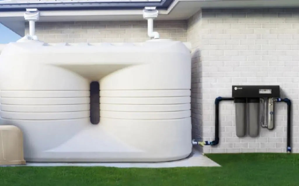 UVG CWP whole house rainwater tank placement