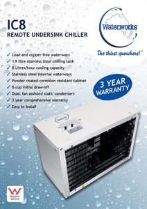 Waterworks IC8 Remote undersing chiller page 1