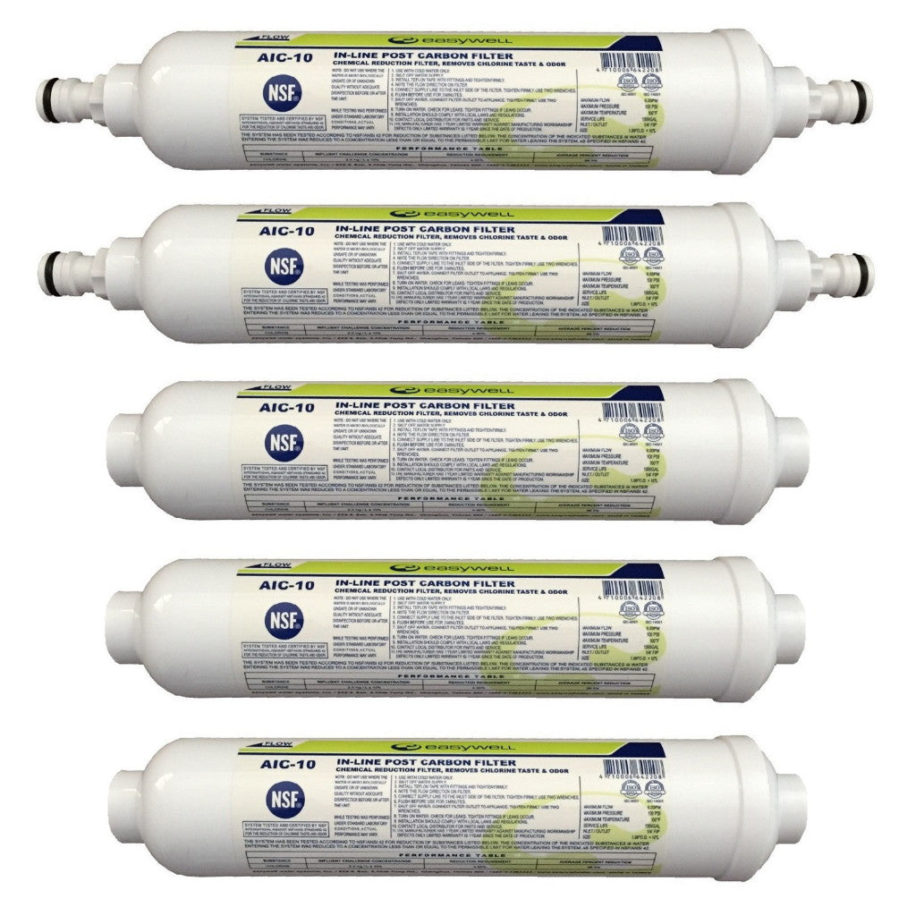 Caravan camping outdoor water filters inline 
