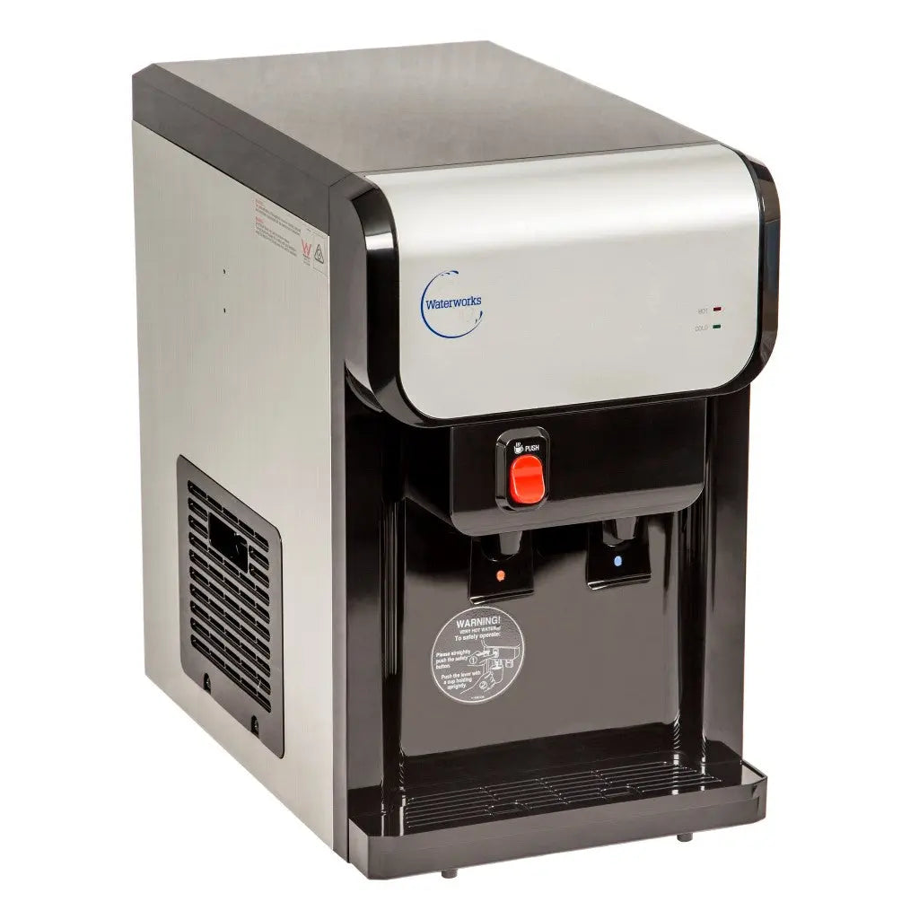 Cooler D19 Waterworks WW benchtop water cooler black hot and cold