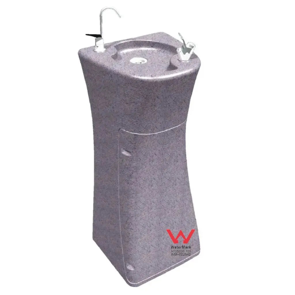 Waterworks RM33GF main water chiller, drinking fountain, and faucet