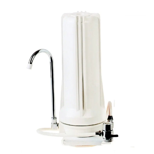 Countertop single white no water filters