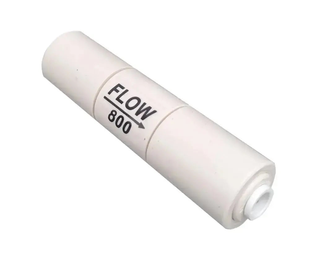 Flow restrictor RO reverse osmosis 800cc/min @ 60PSI