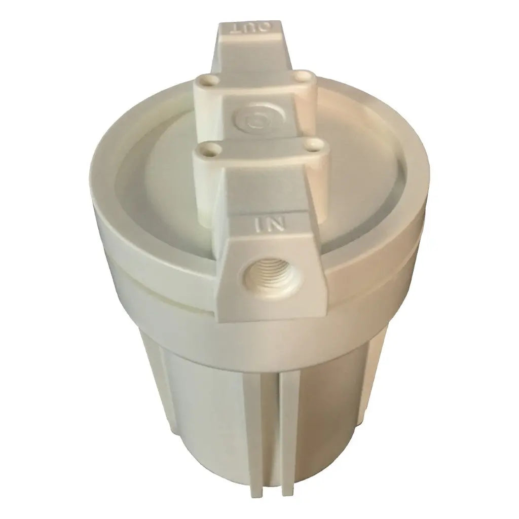 5"x2.5" Undersink water filter housing white