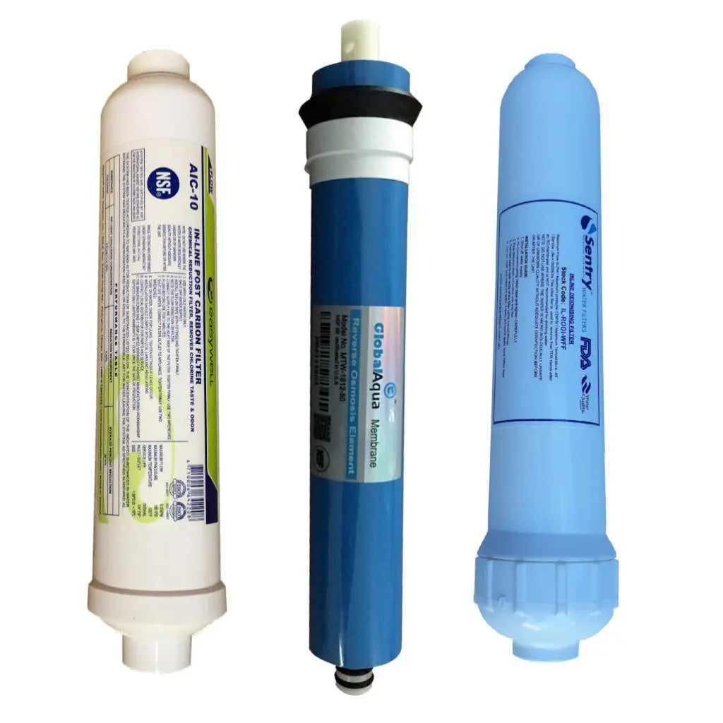 HRO filters reverse osmosis water filter HRO-3D with 50GPD membrane