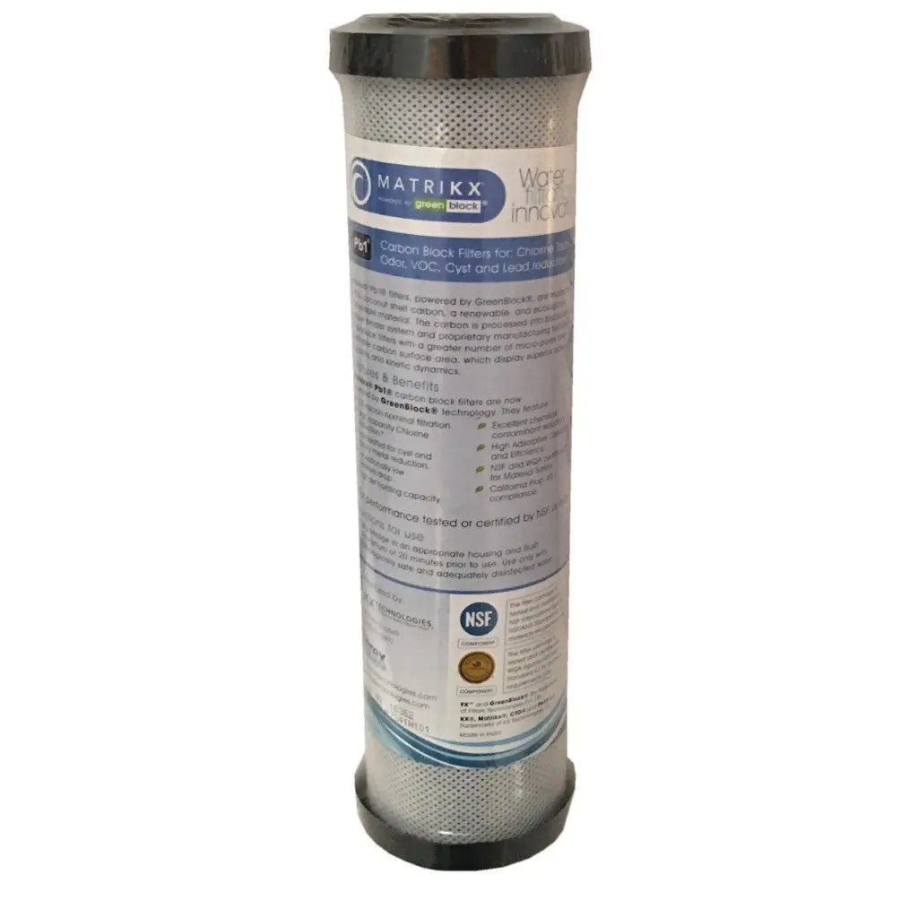 Matrikx PB1 0.5 micron carbon block filter