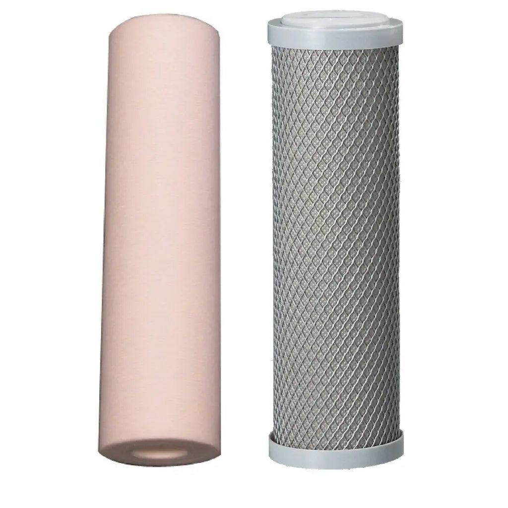 Nano silver carbon block water filter for spun sediment