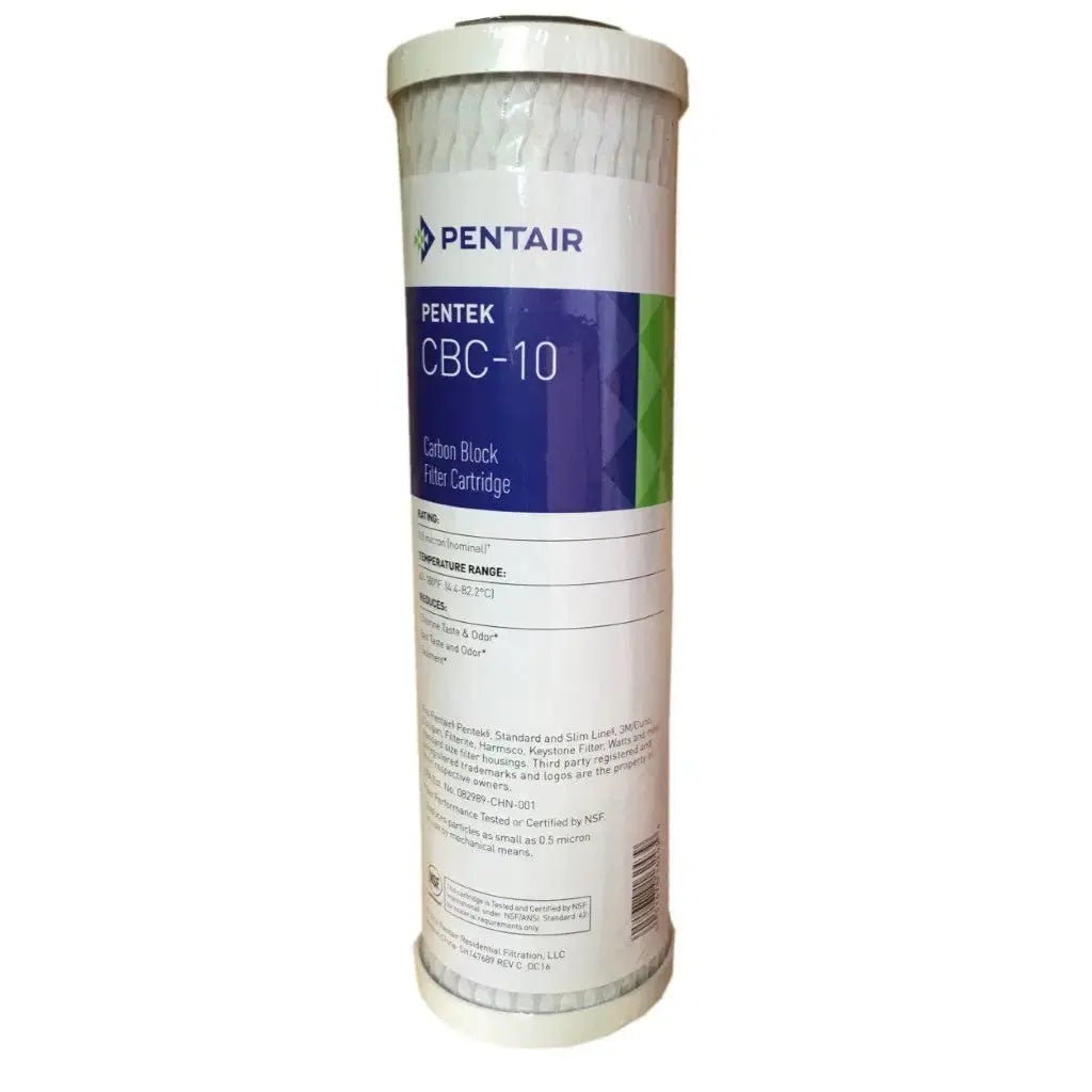 Pentair Pentek CBC-10 Carbon block filter cartridge for CVL Caravan RV Mobile Home Filter Camping Water Filters