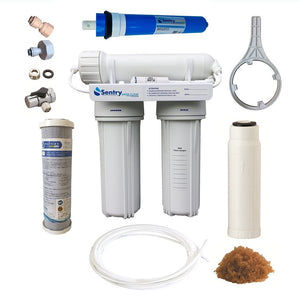 PRO3-DJ DI reverse osmosis RODI reef aquarium water filter white
