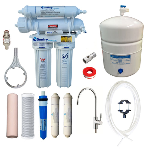 Reverse Osmosis Filter + Water Alkaliser | All Filters + RO Membrane RON-5-AA