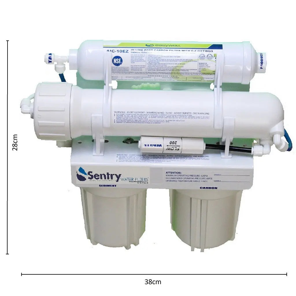 Caravan Mobile Home RV Reverse Osmosis Alkali RO Filter Sentry Water
