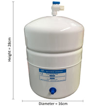 Load image into Gallery viewer, Tank RO reverse osmosis water filter pressurised buffer storage 2 litre